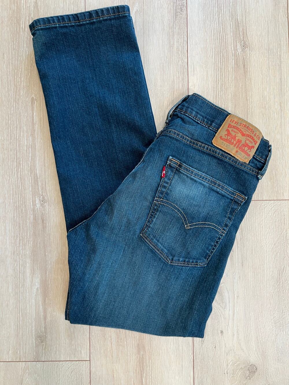 Levi's Men's Jeans 513 Slim Straight Size 32 X 30 JL